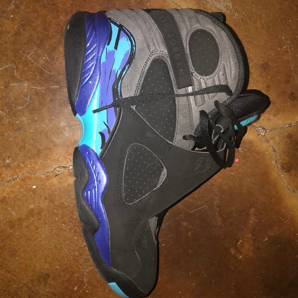 Aqua 8s Jordans